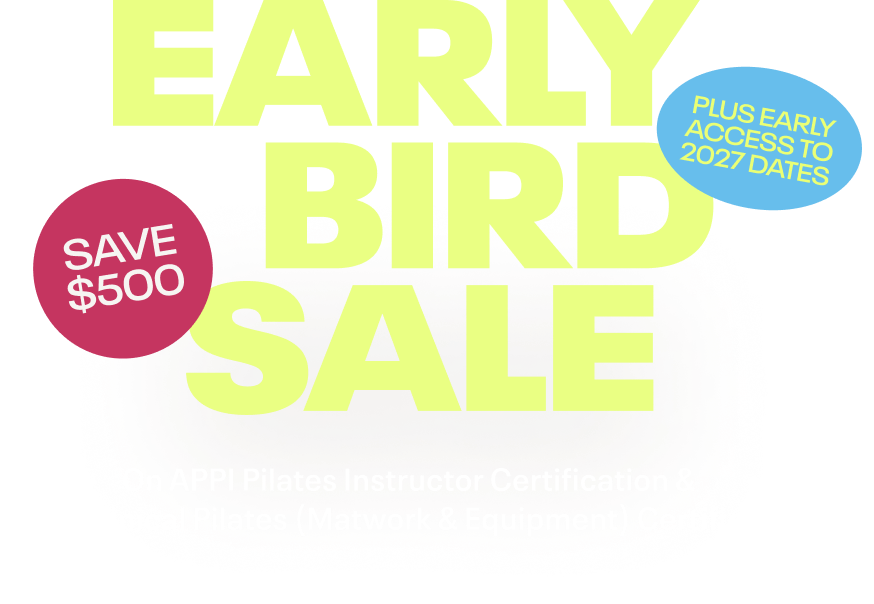 Early Bird Sale - Save $500, plus early access to 2027 dates